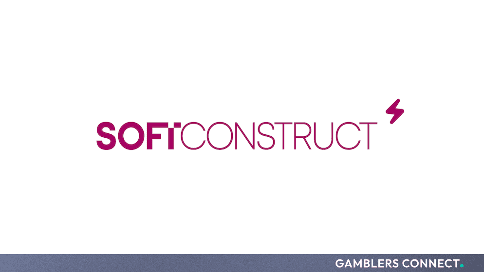 The SoftConstruct corporate logo in purple typography against a white background.