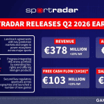 Sportradar Reports 19% Revenue Growth to €378 Million in Q2 2026