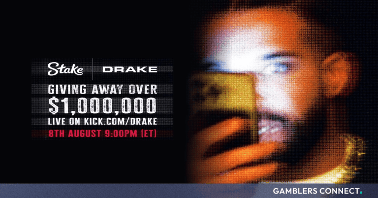 Stake Announces New Drake Kick Stream with $1 Million Giveaway