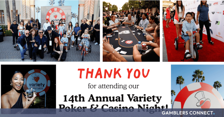 Variety Children’s Charity Poker Event Celebrates 14th Successful Year at Paramount Pictures in Los Angeles