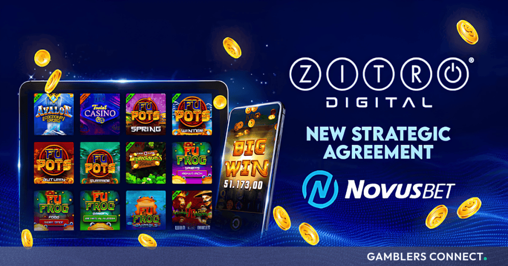 Zitro Digital Expands Global Reach Through Strategic Content Partnership with Novusbet