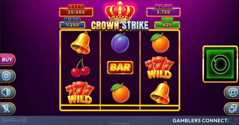 Spinomenal Expands Hold & Hit Line-Up with “Crown Strike – Hold & Hit 3×3”