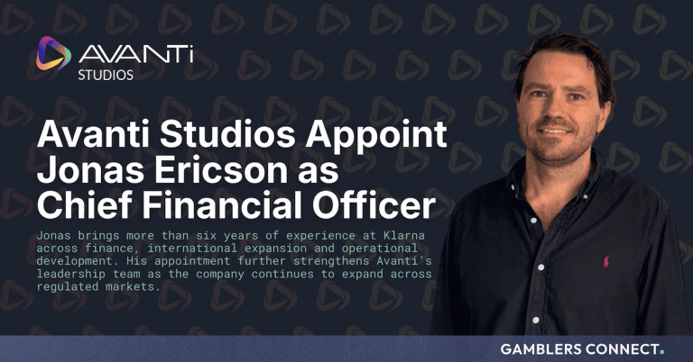 Avanti Studios Appoints Jonas Ericson as Chief Financial Officer