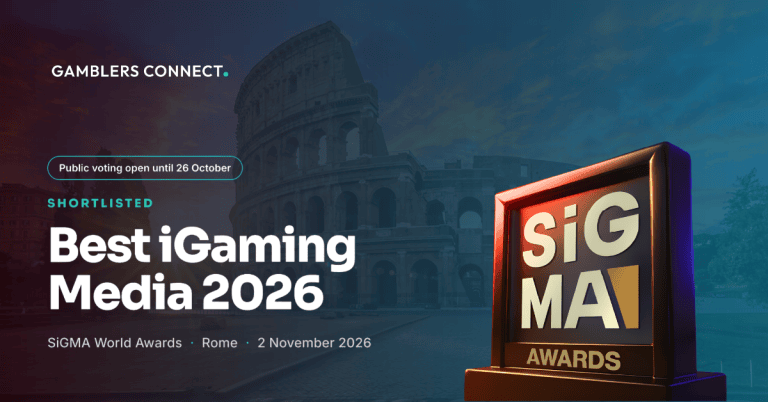 Gamblers Connect Shortlisted for Best iGaming Media 2026 at the SiGMA World Awards