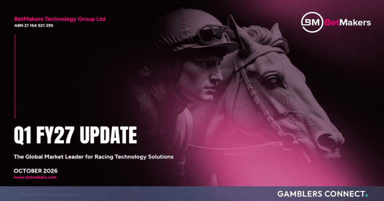 BetMakers Reports Surge In Q1 FY27 EBITDA And Revenue Ahead Of Proposed Tabcorp Acquisition