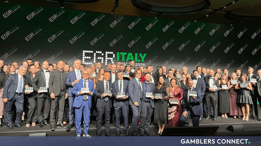 EGR Italy Awards 2026 winners celebration