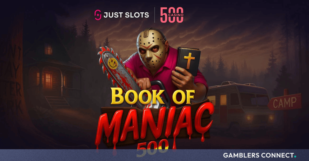 Just Slots Launches Exclusive Book of Maniac 500 Slot
