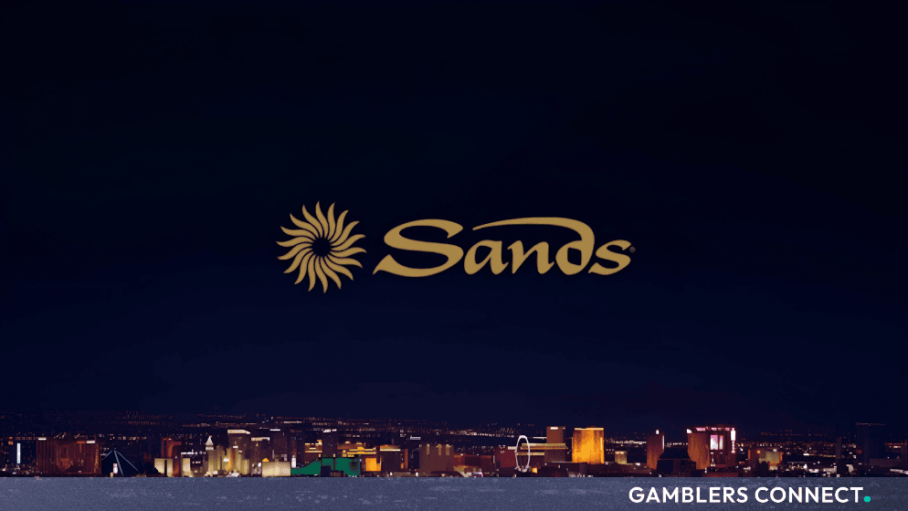 Las Vegas Sands corporate logo and skyline view