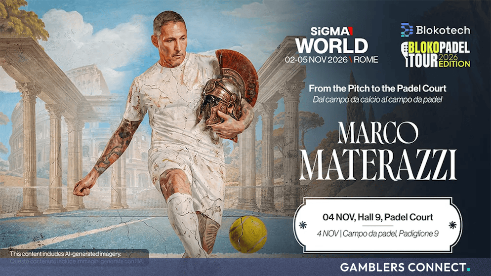 Football Legend Marco Materazzi Joins Blokotech as Brand Ambassador for SiGMA World Rome