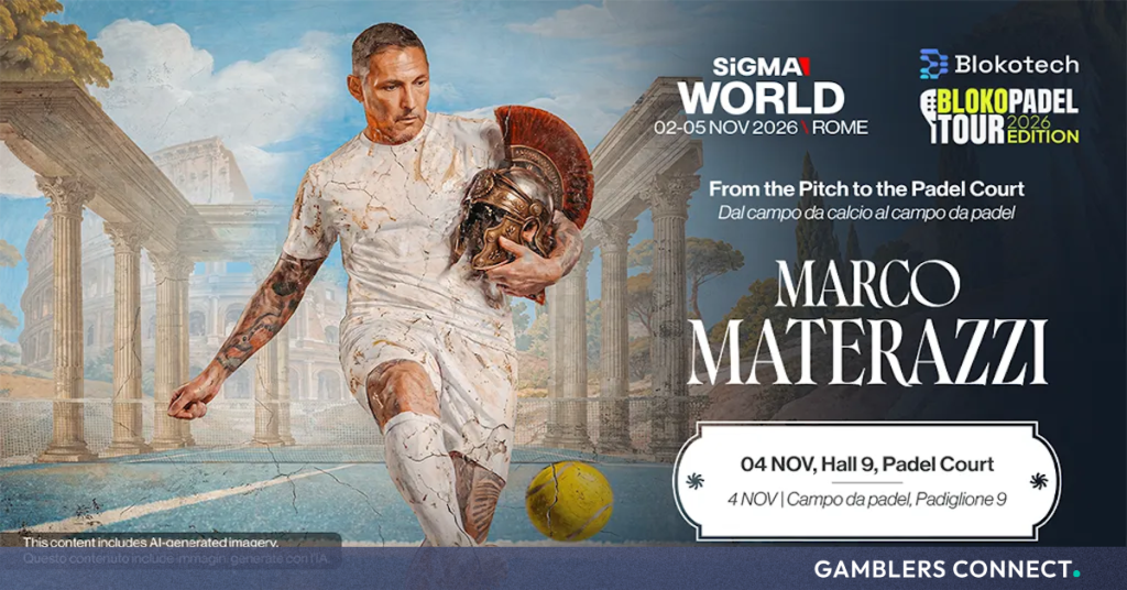 Football Legend Marco Materazzi Joins Blokotech as Brand Ambassador for SiGMA World Rome