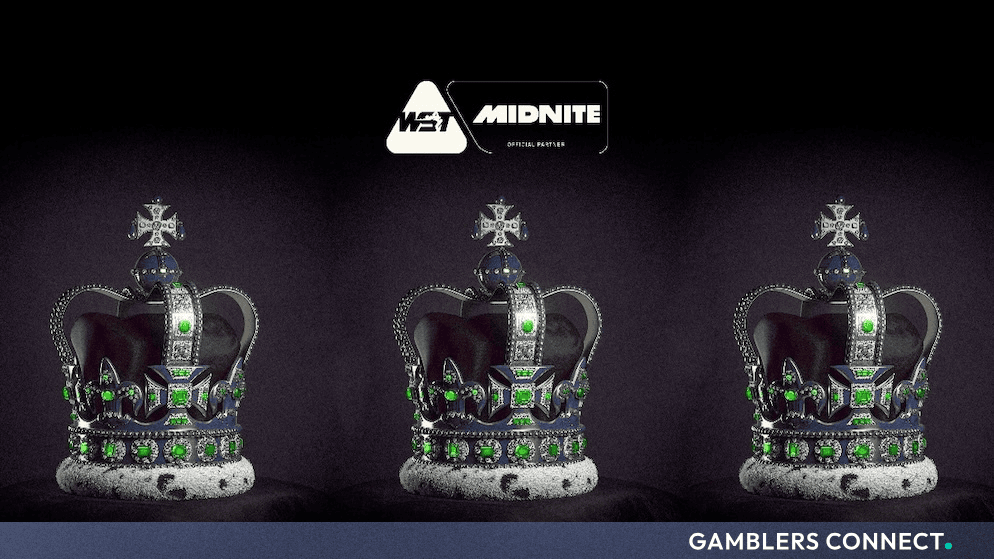 Midnite and World Snooker Tour branding with championship crowns representing expanded partnership