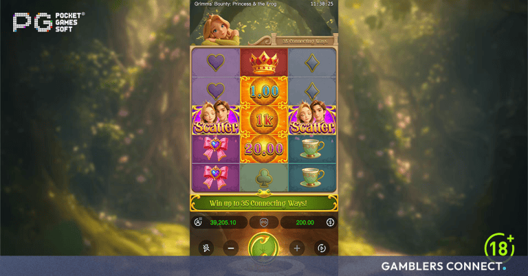 PG Soft Expands Grimms Bounty Series With Princess and the Frog