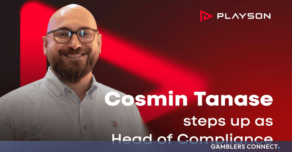 Playson Confirms Cosmin Tanase as Permanent Head of Compliance