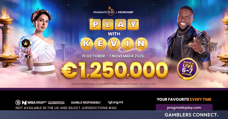 Pragmatic Play Unveils Massive €1.25M Prize Pool and Three-Part Promo Ahead of Kevin Hart Live Casino Collaboration