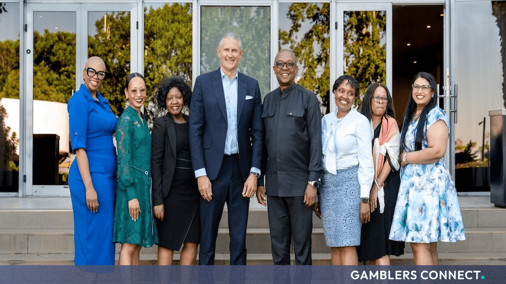 Chief executive Ulrik Bengtsson alongside government officials during regulatory discussions in South Africa representing industry standards and compliance