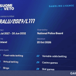 SuomiVeto Secures Gambling Licence For Finnish Market Launch In 2027