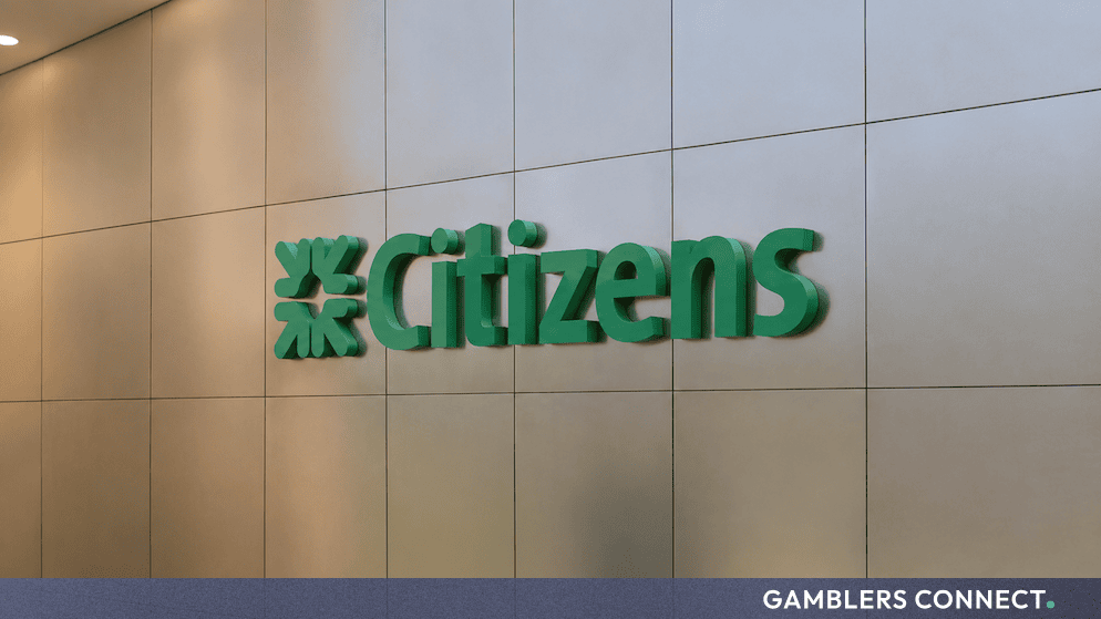 Citizens corporate sign representing market analysis and financial data reporting for the US iGaming sector